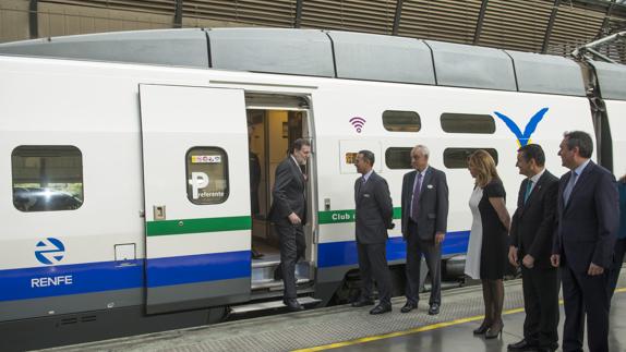 Rajoy anuncia una nueva inversión de 500 millones para nuevos trenes AVE