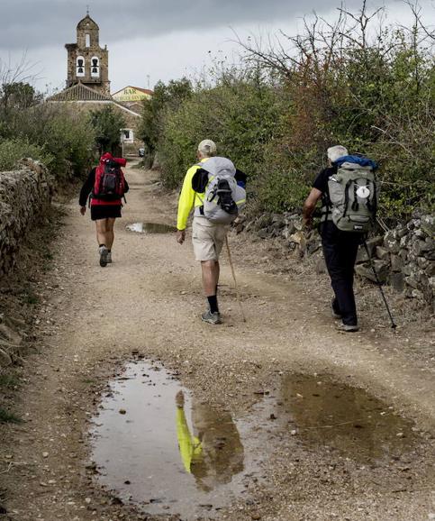 Rescatados en Navarra cuatro peregrinos del Camino de Santiago con síntomas de hipotermia