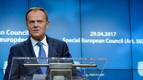 Tusk, sobre el 'Brexit': «Si comenzamos a pelear antes de negociar, esto será imposible»