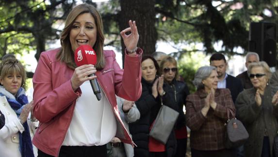 Susana Díaz: «Quien sale a pactar es que confía poco en ganar»