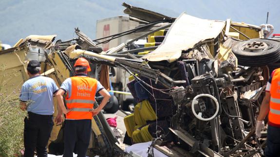 Al menos 23 muertos en un accidente de autobús en Turquía