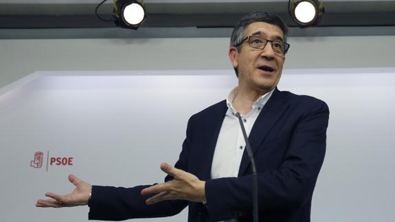 Patxi López: «En el debate hubo dos candidatos anclados en buscar culpables»