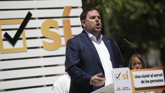 Junqueras: «Cuando no nos dejan votar nos dicen que nuestra opinión les importa un rábano»