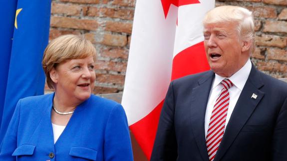 Trump eleva el tono contra Alemania y promete cambios en la relación comercial