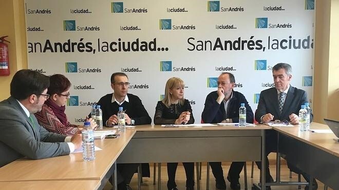 El Consejo del Diálogo Social de San Andrés se reúne para abordar los planes de empleo de la Junta
