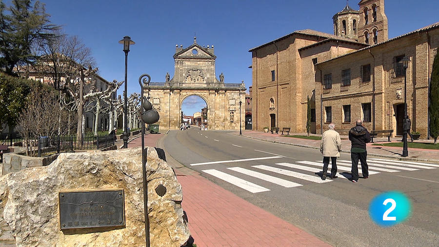 TVE recorre los pueblos leoneses del Camino de Santiago