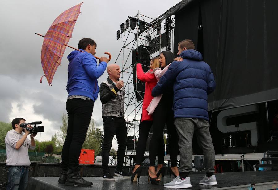 Ensayos bajo la lluvia