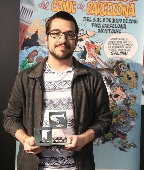 Javi de Castro, Premio Autor Revelación del Salón del Cómic de Barcelona