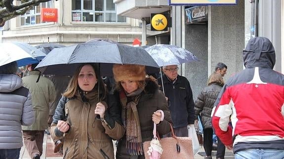 Llueve…pero no tanto