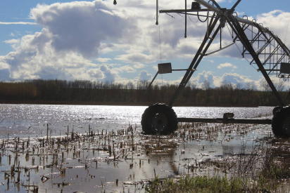 Los regantes del Canal del Páramo solicitarán la declaración de zona catastrófica por los daños causados por las lluvias