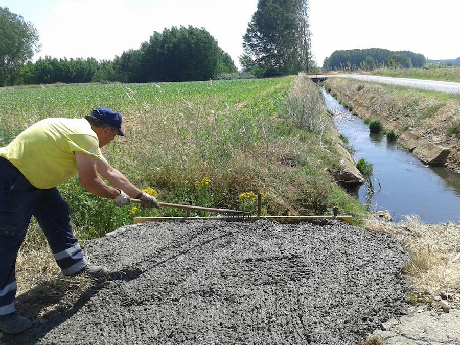 Villarejo acomete las obras para reparar los daños de las inundaciones con fondos propios