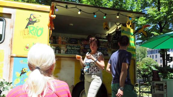 El sabor va sobre cuatro ruedas