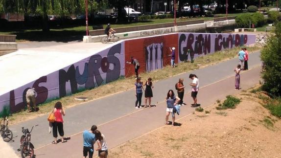 Los muros gritan igualdad