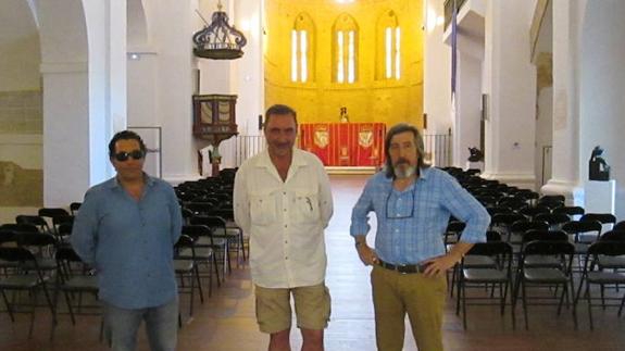 Carlos Herrera visita el Santuario de la Peregrina de Sahagún