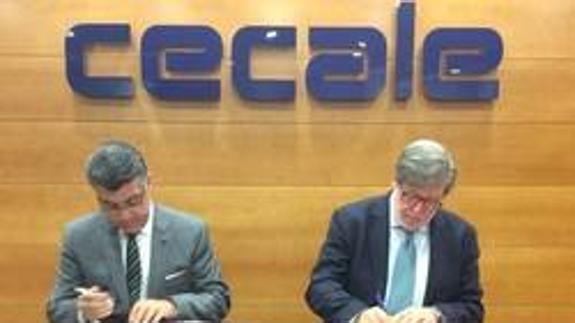 Cecale firma un acuerdo de colaboración con la Cámara de Comercio Hispana de EEUU para fomentar los intercambios comerciales