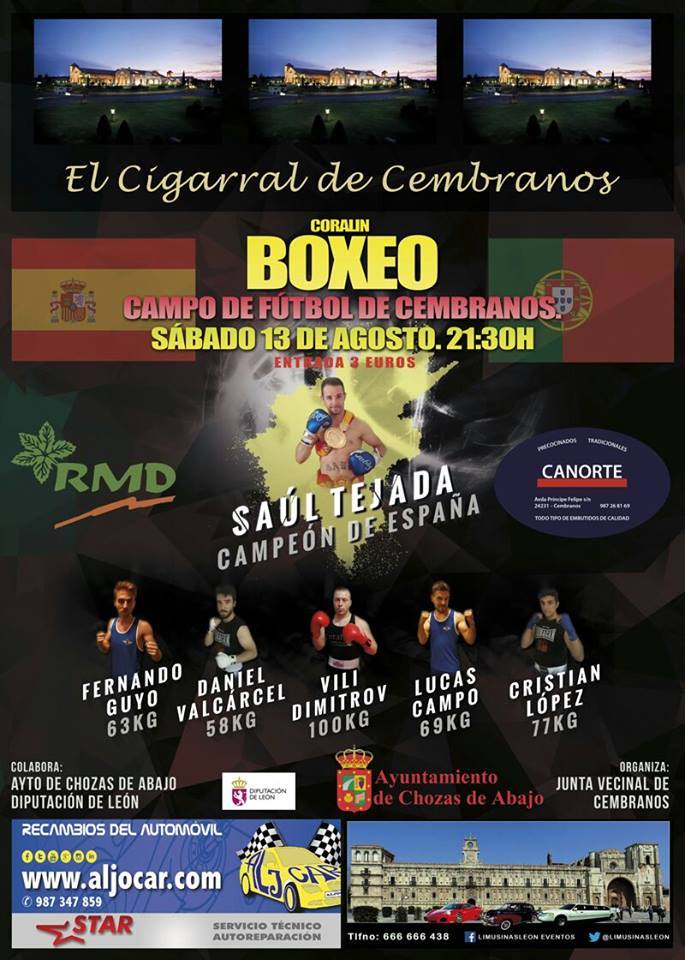 Saúl Tejada combate en casa