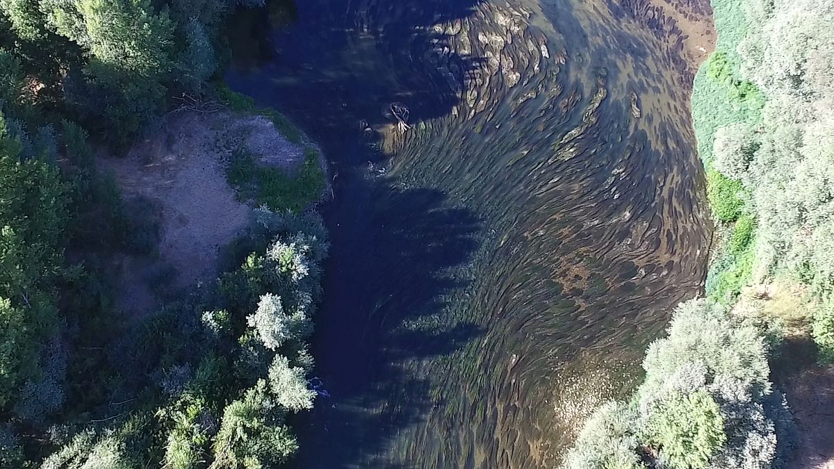 El Esla, a vista de dron