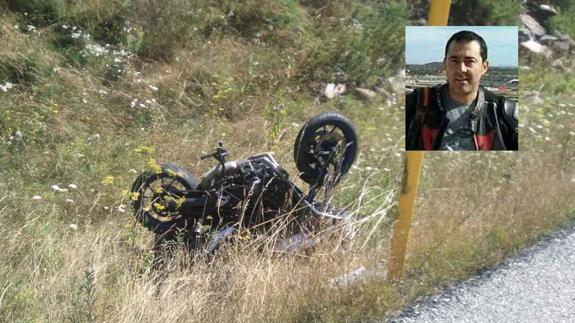 Fallece el motorista accidentado en Busdongo, un un policía nacional destinado en Oviedo