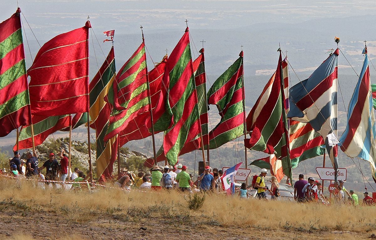 La Camperona, pendones y calor