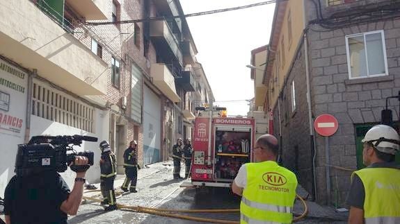 Un hombre y una mujer fallecen en una explosión de gas en una vivienda de Segovia