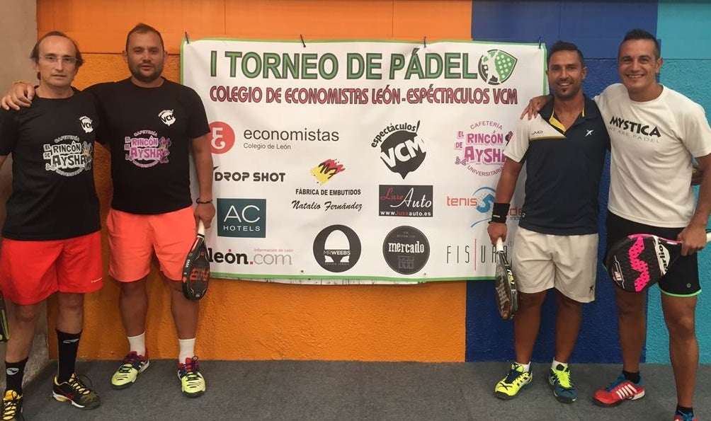 El I Torneo del Colegio de Economistas reparte 6.000 euros en premios