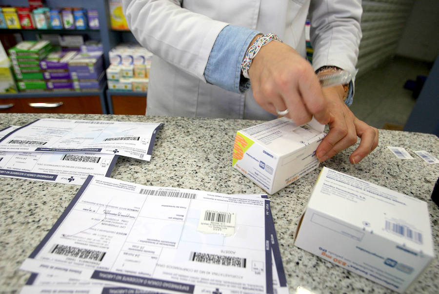 El gasto farmacéutico por habitante de Castilla y León crece un 2,84% y se sitúa en 223,5 euros en 2015