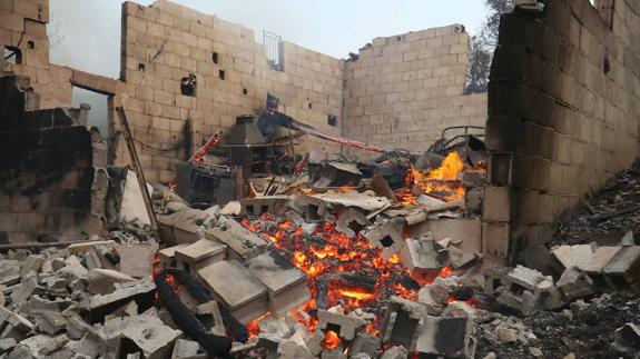 «Parece que tenemos un volcán encima. Esto es horrible»