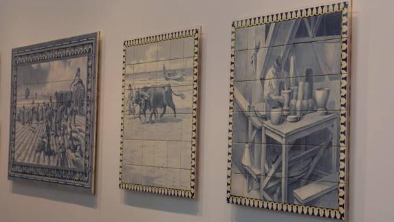 La Diputación clausura la exposición `De la fotografía al azulejo´ con una visita guiada y un concierto homenaje a Antonio Pereira