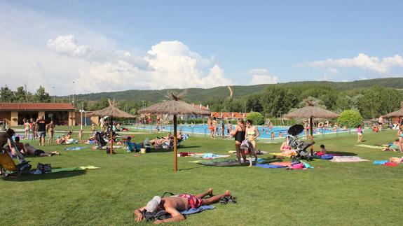 Un verano de récord en las piscinas de Cuadros