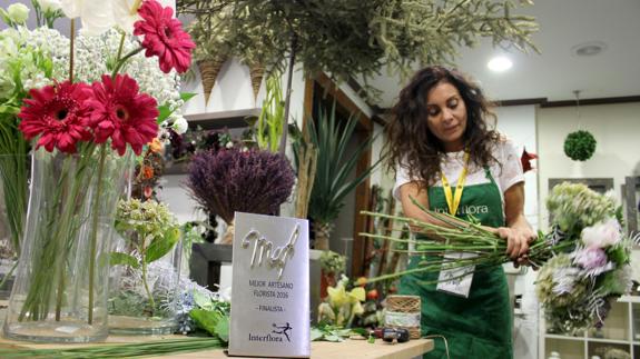 La flor más bella del jardín