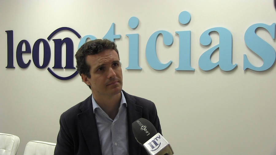 Pablo Casado asegura en leonoticias que el PSOE debe resolver su crisis y desbloquear un Gobierno con el PP al frente