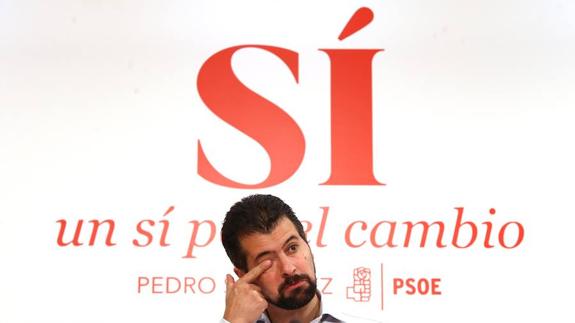 Tudanca asegura que ayer «perdió el PSOE» y muestra su tristeza porque «se ha abierto la puerta a la abstención a un gobierno del PP»