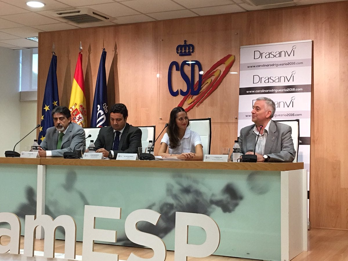 El CSD e Iberdrola eligen a Carolina para «fomentar el deporte femenino»