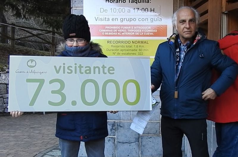 El visitante 73.000 de Valporquero