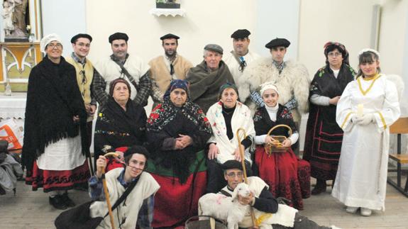 Pastorada tradicional en Reliegos