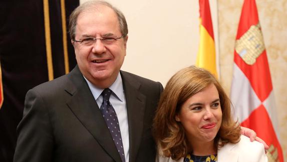 Herrera y Sáenz de Santamaría abordarán una «agenda política» en su reunión en Valladolid