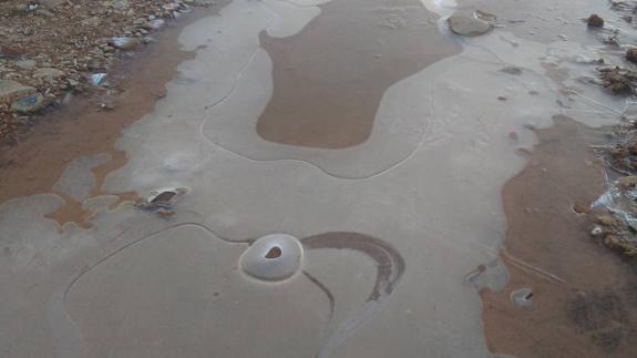 Las temperaturas mínimas de hasta seis grados bajo cero se repetirán también el lunes en León