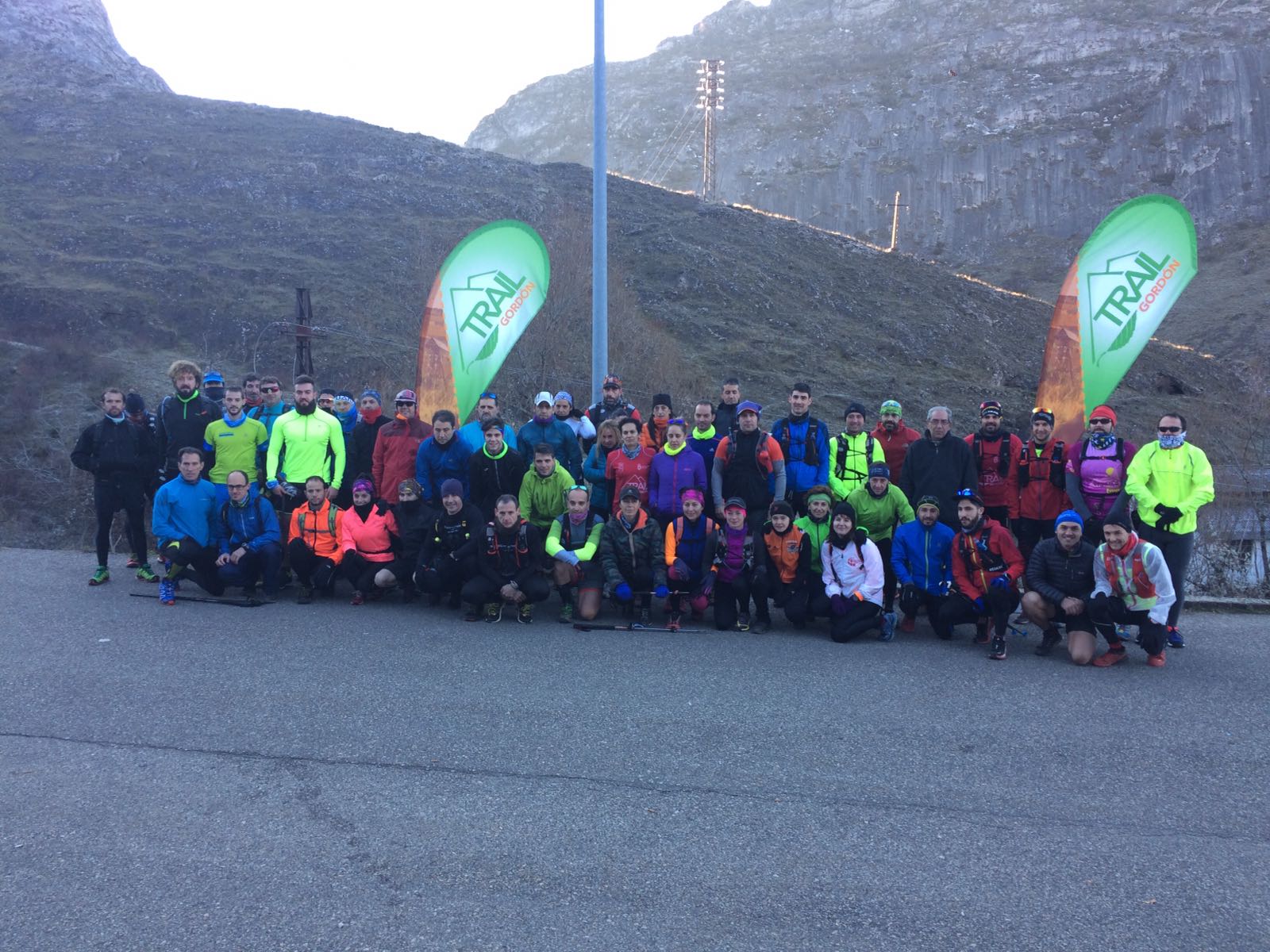 Trail Gordón 'inspecciona' su recorrido