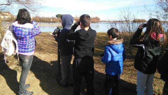 El colegio La Asunción visita las Lagunas de Villafáfila