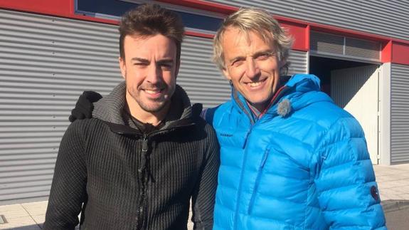 El duelo en Peña Ubiña de Fernando Alonso y Jesús Calleja