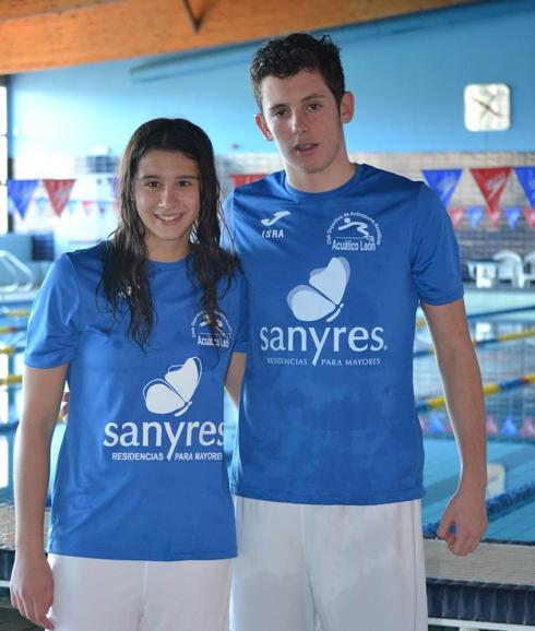 Dos leoneses seleccionados para el V Campeonato de España Infantil de Natación por Comunidades