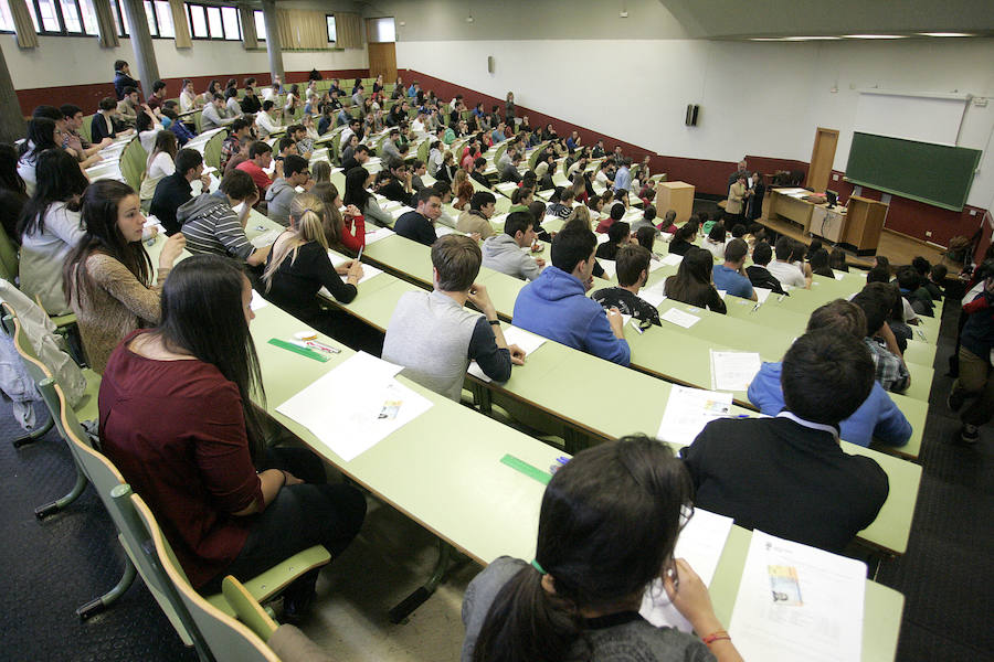 Selectividad en León, del 13 al 15 de junio y del 11 al 13 de septiembre