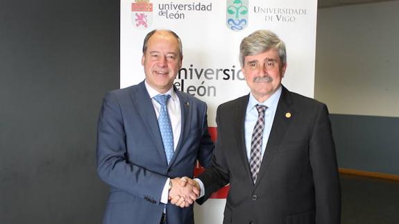 Las Universidades de León y Vigo acuerdan una alianza estratégica de colaboración