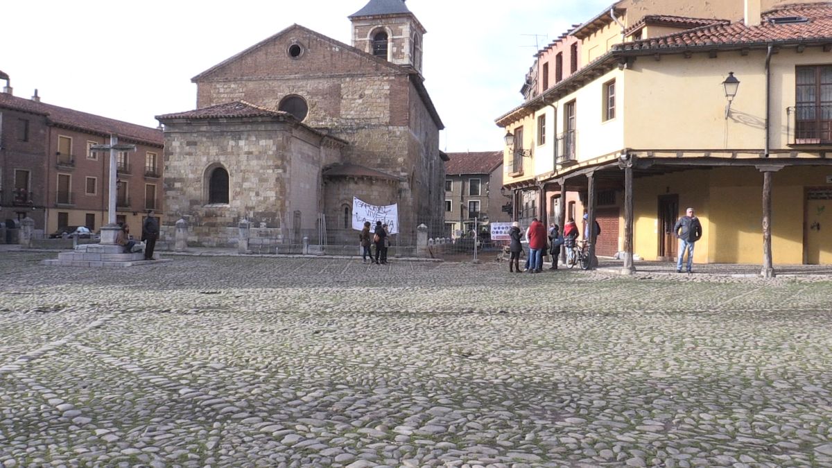 Tranquilidad en la plaza