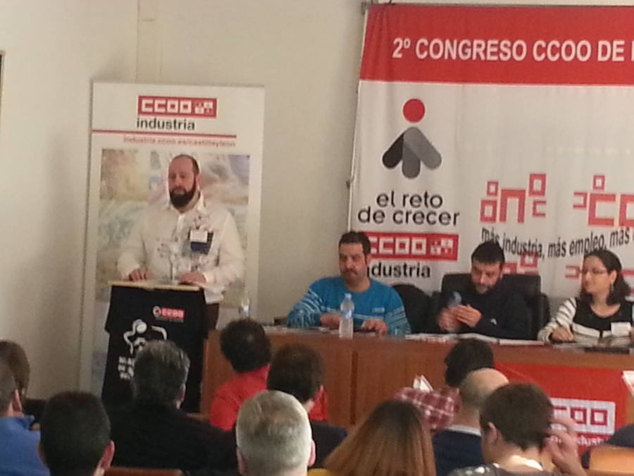 Ángel Manuel Santos, reelegido al frente de CCOO de Industria