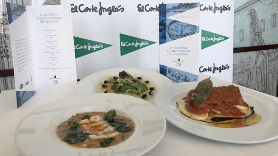 El Corte Inglés acoge hasta el día 26 las V Jornadas Gastronómicas del Bacalao