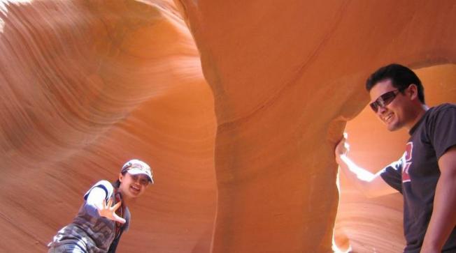 Denise emprendió el viaje para «encontrarase a sí misma» y planear su nuevo futuro laboral