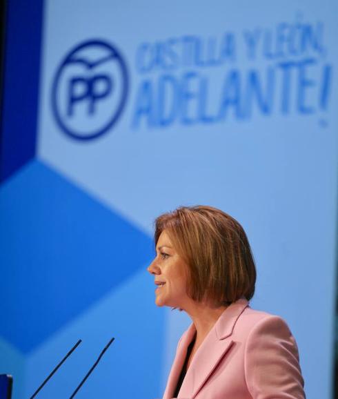 Cospedal: «Los que tanto daño hicieron al PP ya no están en el PP»