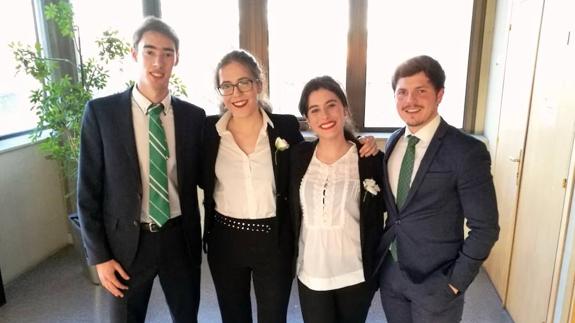 Álvaro Martínez, mejor orador de la III Liga de Debate de la Universidad de León