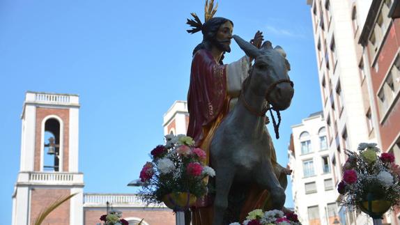 Palmas a 'La Borriquilla'